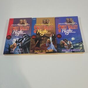 Sweet Valley High Vampire Trilogy Book Set 126 127 128 Francine Pascal Vintage